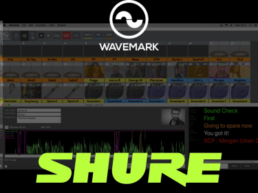 Shure Announces Strategic Investment In Software Company Wavemark - Strengthening Focus On Solutions For Broadcast, Theater, And Content Streaming Applications
