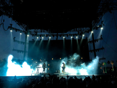 Will Chandler Reflects Coachella Setting For Bob Moses With CHAUVET Professional