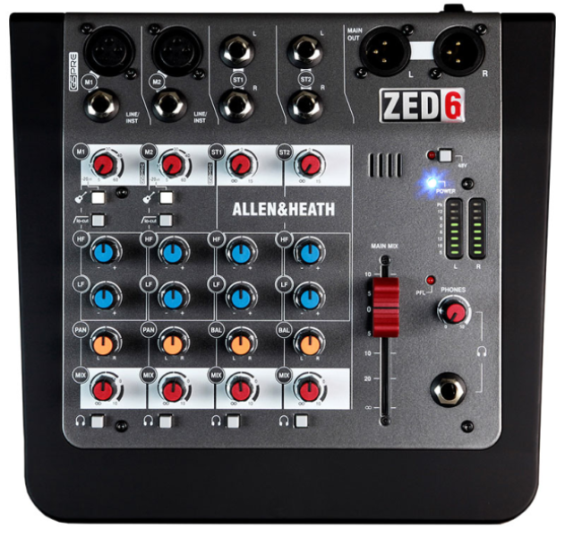 Allen & Heath ZED-6 Mixer