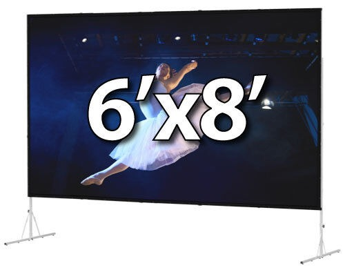 Rent DA-LITE 88612HD 6x8 Foot Fast-Fold Deluxe Projector Screen | Video Projection Screen Rental Phoenix AZ