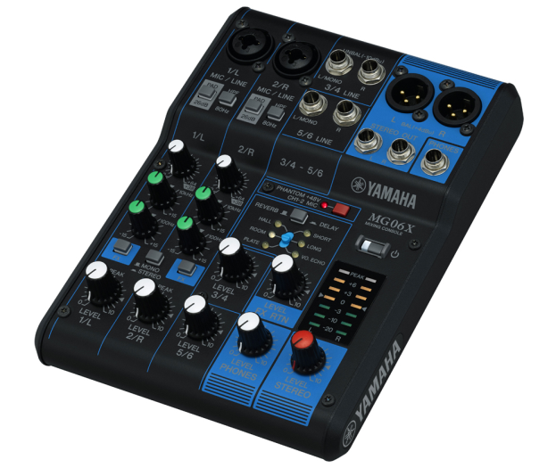 Rent Yamaha MG06X 6 Channel Powered Mixer | Sound Mixer Rental Phoenix AZ